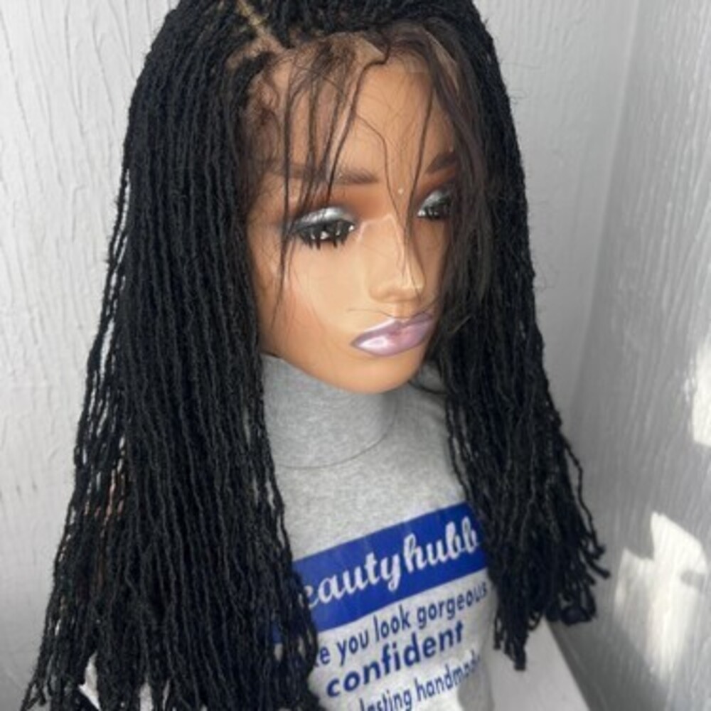 Sister locs, wig for women, Full Lace Wig lace Pre-Cut sales final